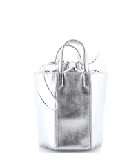Pre-Owned Off White Vintage Allen Bucket Bag Leather