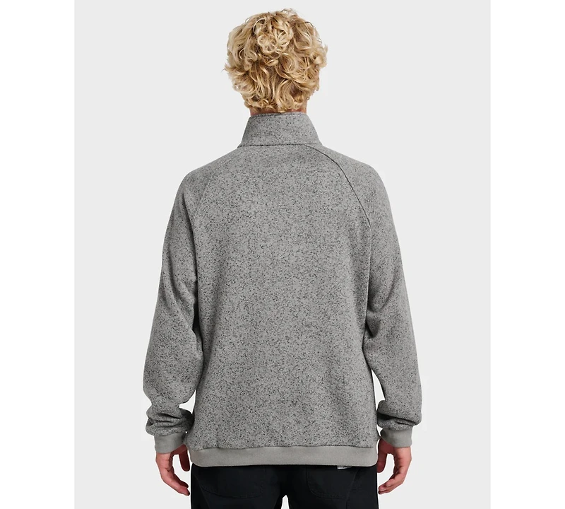 Quiksilver Men's Keller Half-Zip Mock Sweatshirt