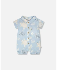 Deux par Baby Boys Muslin Romper