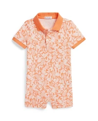 Polo Ralph Lauren Baby Boys' Pineapple Stretch Mesh Short-Sleeve Shortall