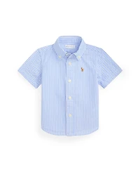 Polo Ralph Lauren Baby Boys' Striped Collared Seersucker Shirt