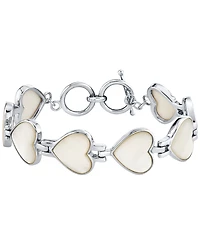 Macy's Mother Of Pearl Bracelet in Sterling Silver