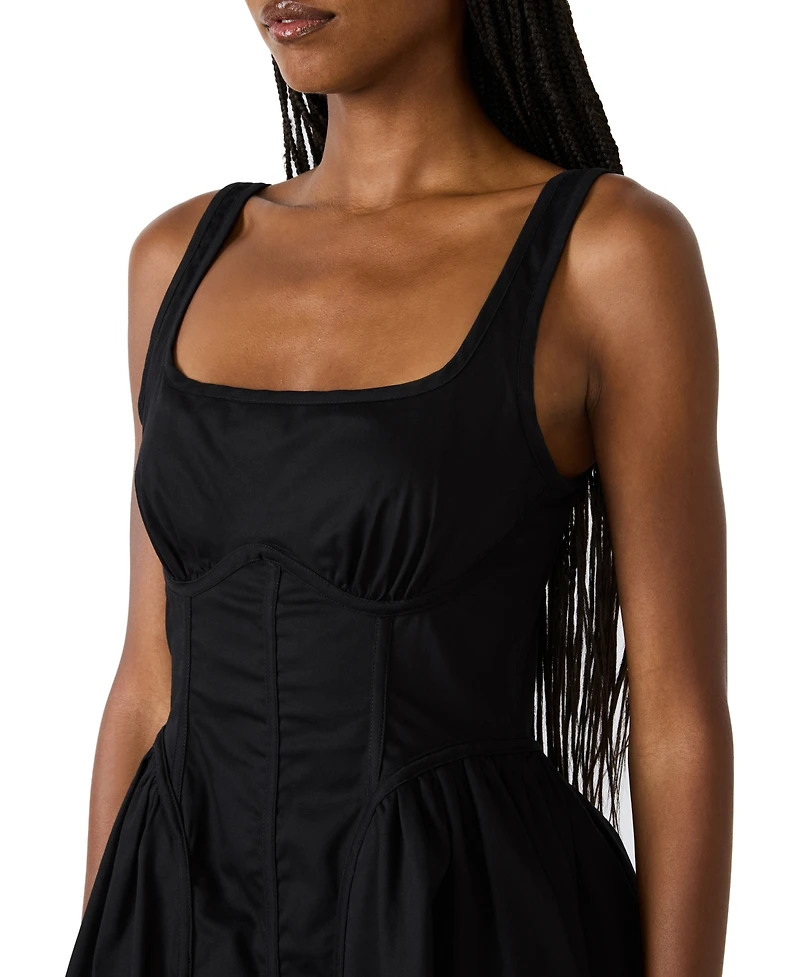 Steve Madden Juniors' Square Neck Short Dress