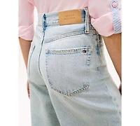 Tommy Hilfiger Women's Eve 70's Wide Leg Ankle Jeans