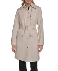 Cole Haan Signature Women's Cotton Rain Trench Coat