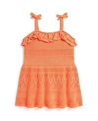 Polo Ralph Lauren Baby Girls' Pointelle Cotton Sweater Dress