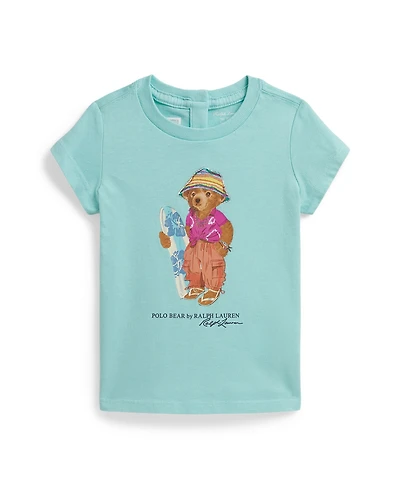 Polo Ralph Lauren Baby Girls' Bear Crewneck T-Shirt