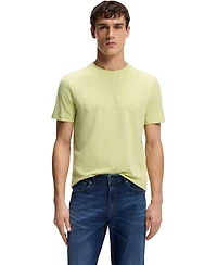 Boss by Hugo Men's Rubber-Print Logo T-Shirt