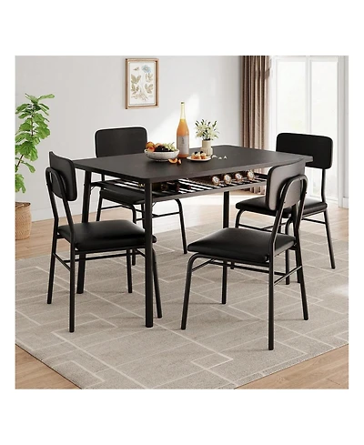 Gaomon Kitchen Table Dining Table Set for Dining Room, Home Office