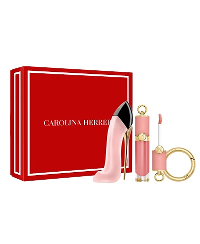 Carolina Herrera 3-Pc. Good Girl Blush Hair Mist, Good Girl Lip Gloss and Bangle Set