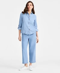 Jones New York Women's Long-Sleeve Button Down Shirt