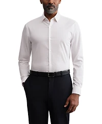 Calvin Klein Men's Kinetic Stretch Spread Collar Dress Shirt