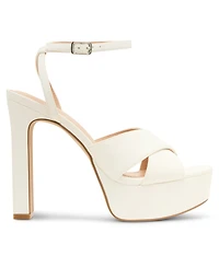 Madden Girl Women's Amber Round Toe Platform Dress Sandals