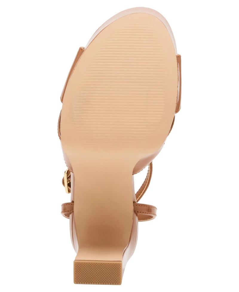Madden Girl Women's Amber Round Toe Platform Dress Sandals