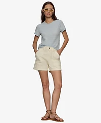 Sanctuary Women's Pucker-Up Textured Knit T-Shirt