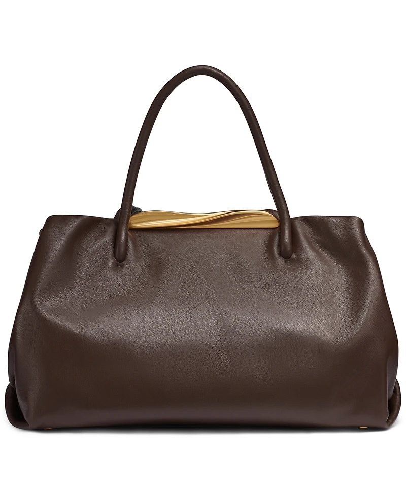 Donna Karan New York Poplin Satchel Bag