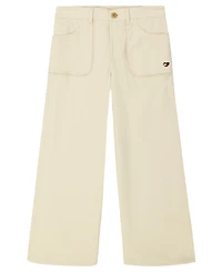Tommy Hilfiger Girls' 7-16 Twill Wide-Leg Pants
