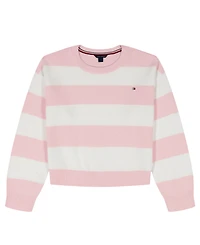 Tommy Hilfiger Girls' 7-16 Striped Sweater