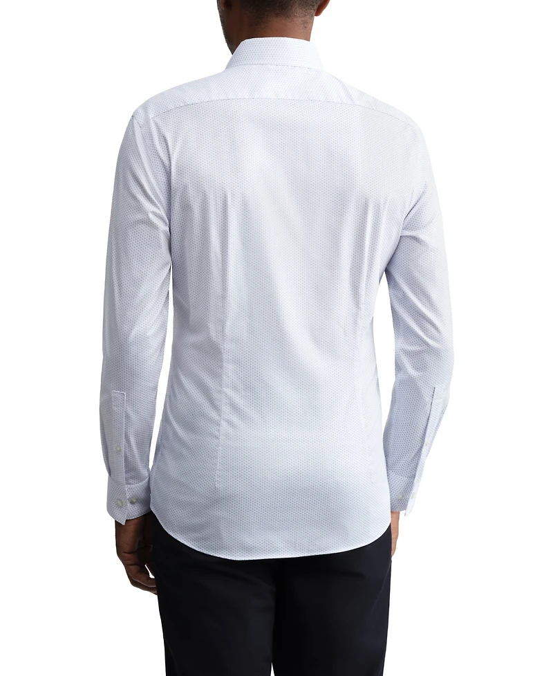 Calvin Klein Men's Kinetic Stretch Spread Collar Dress Shirt