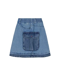 Tommy Hilfiger Girls' 7-16 Denim Skort