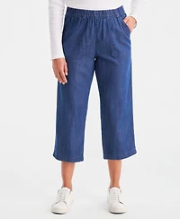 Style & Co Women's Mid-Rise Pull-On Capri Pants, Macy's Exclusive