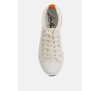 London Rag Sway Chunky Sole Knitted Textile Sneakers