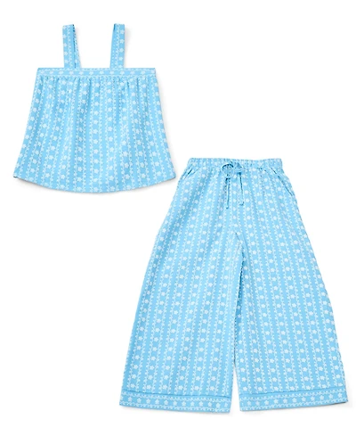 Cece Girls/Bernard Chaus Inc Girls' 7-16 Tie-Waist Wide-Leg Pants