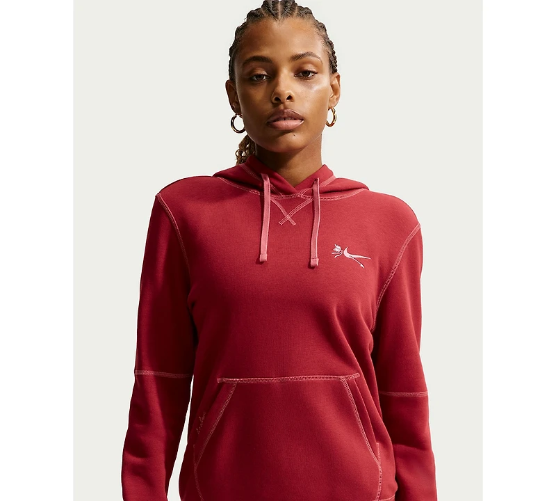 Nike Women's Brushed Fleece Pull-On Hoodie