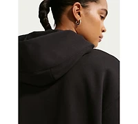 Nike Women's Fleece Oversized Los Angeles Pull-On Hoodie