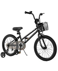 Mecale Kids Bike with Basket Training Wheels for Children