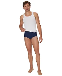 Hanes Men's Ultimate Cotton Dyed Briefs, 6-Pack