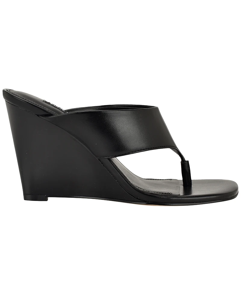 Nine West Women's Presa Slip-On Wedge Sandals