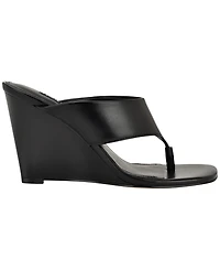 Nine West Women's Presa Slip-On Wedge Sandals