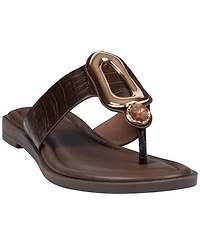 Gc Shoes Women's Evarie Hardware Flat Sandals