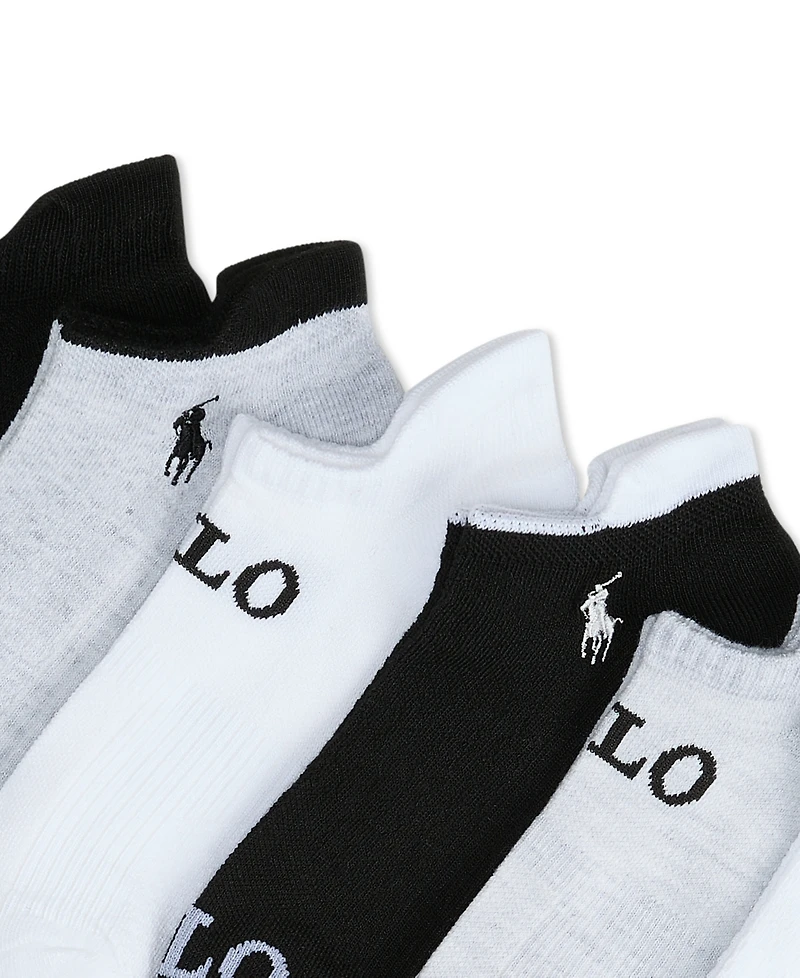 Polo Ralph Lauren Women's Multi-Mesh Low-Cut Socks, 6-Pack