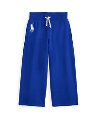 Polo Ralph Lauren Girls' 2T-6X Big Pony Wide-Leg Pants