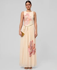 Rachel Roy Women's Crewneck Genevieve Maxi Dress