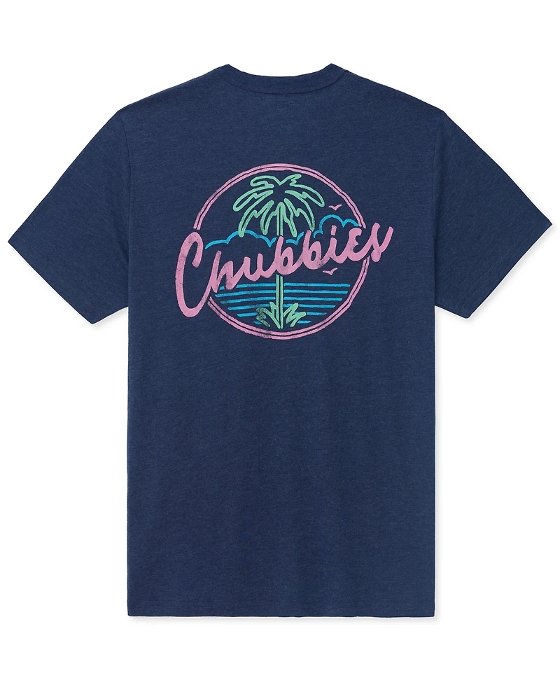 Chubbies Men's The Night Never Sleeps Regular-Fit Graphic T-Shirt