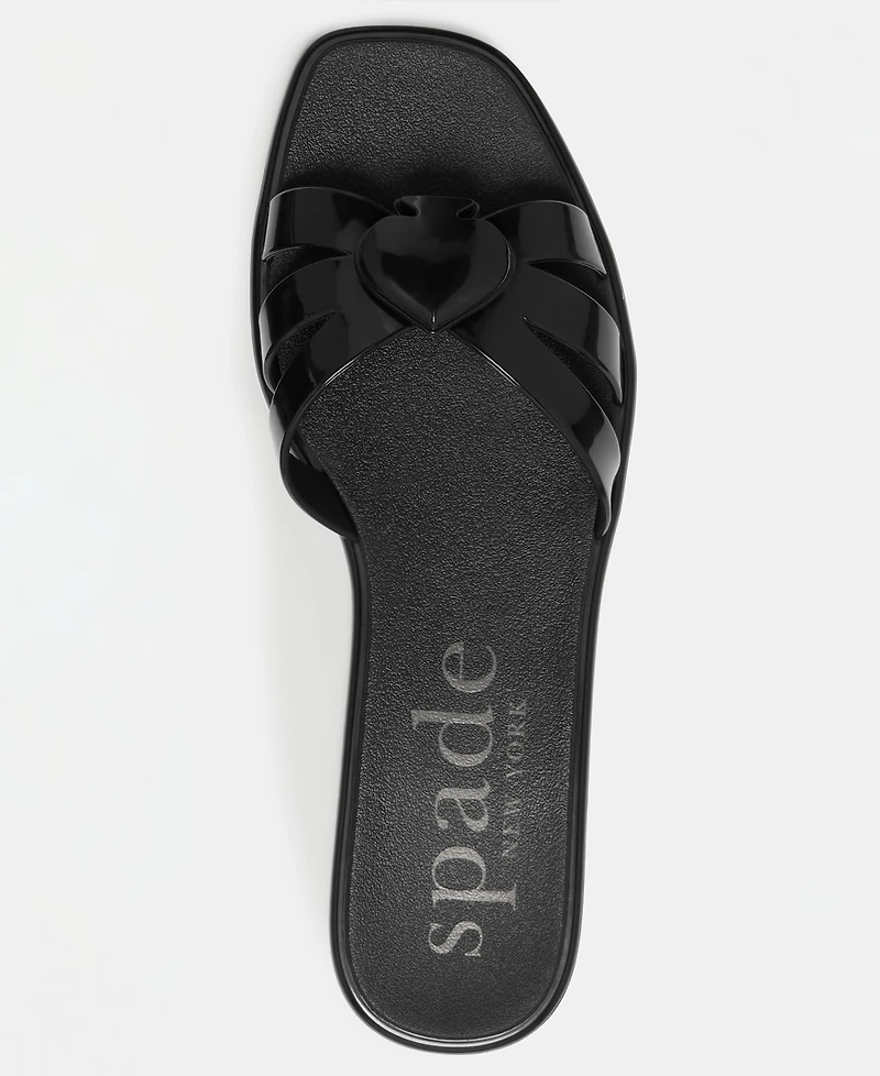 kate Spade new york Women's Sculpted Jelly Round Toe Sandals