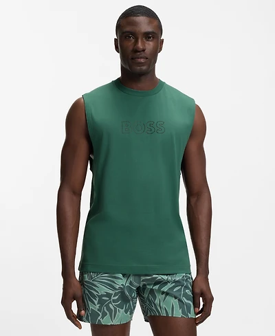 Hugo Boss Men's Logo Muscle Tank Top