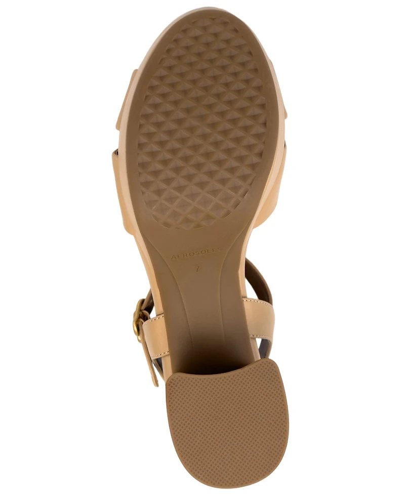 Aerosoles Women's Charlye Open Toe Platform Sandals