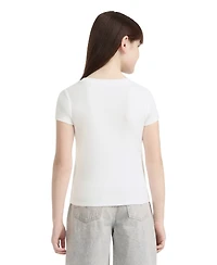 Levi's Girls' 7-16 Meet and Greet Jam Round Neck T-Shirt