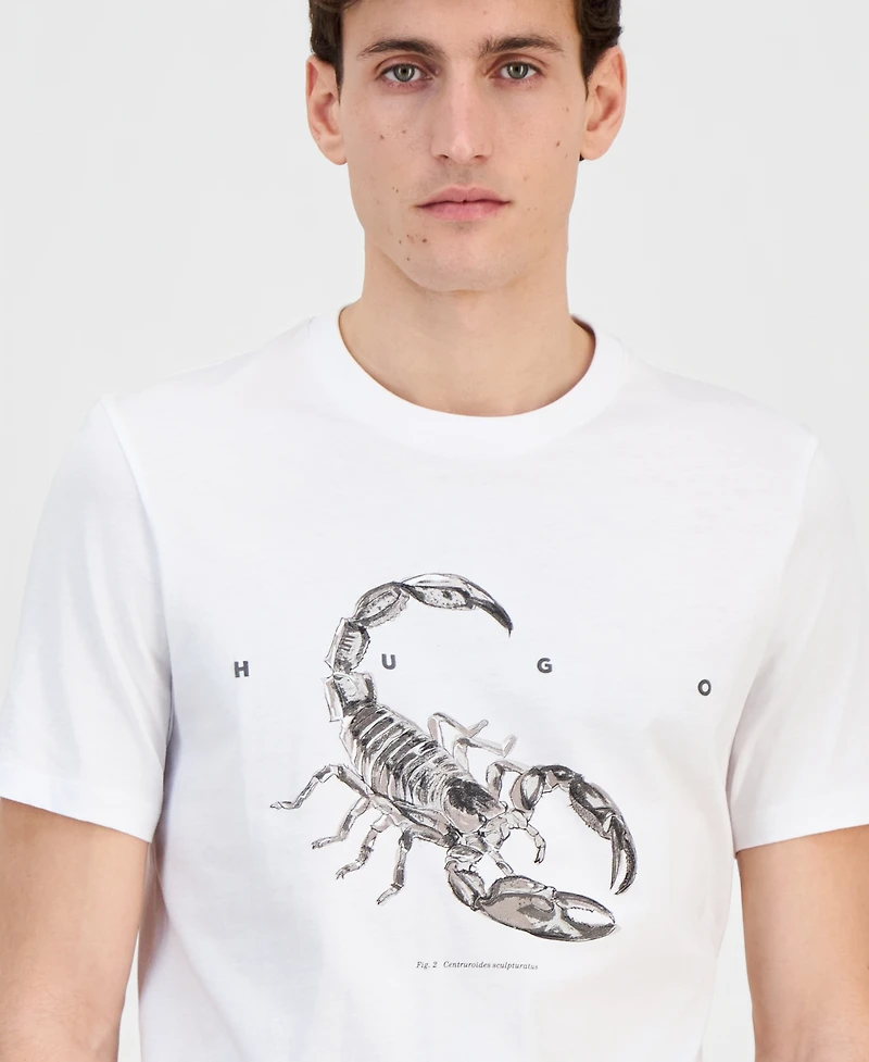 Hugo Boss Men's Cotton Crewneck Short-Sleeve T-Shirt