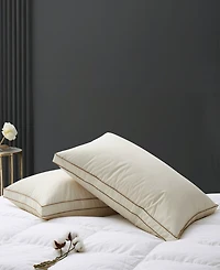 Unikome Down-Around Design Cotton Gusseted 2-Pack Pillows