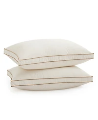 Unikome Down-Around Design Cotton Gusseted 2-Pack Pillows