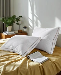 Unikome Medium Firm Goose Feather 2-Pack Pillows