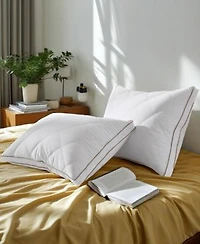 Unikome Medium Firm Goose Feather 2 Pack Pillows