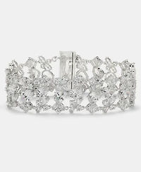 Givenchy Cubic Zirconia Cluster Flex Bracelet