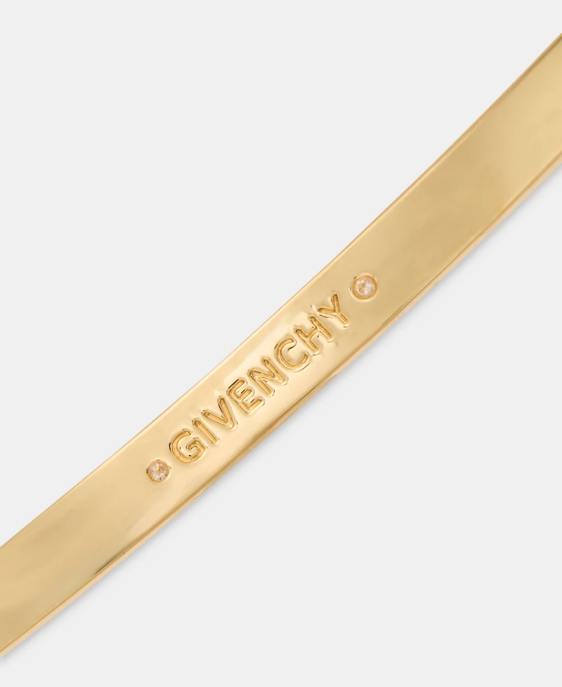 Givenchy Cubic Zirconia Cluster Bangle Bracelet