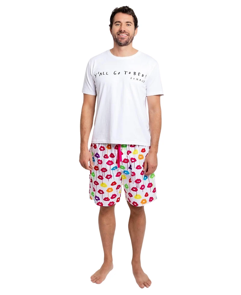 Sant and Abel Men's Men s Organic Cotton Poplin Pajama Sleep Shorts